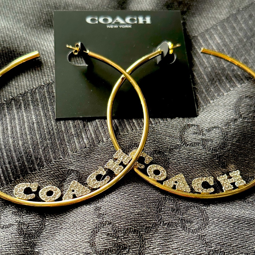 Coach Hoop Earrings